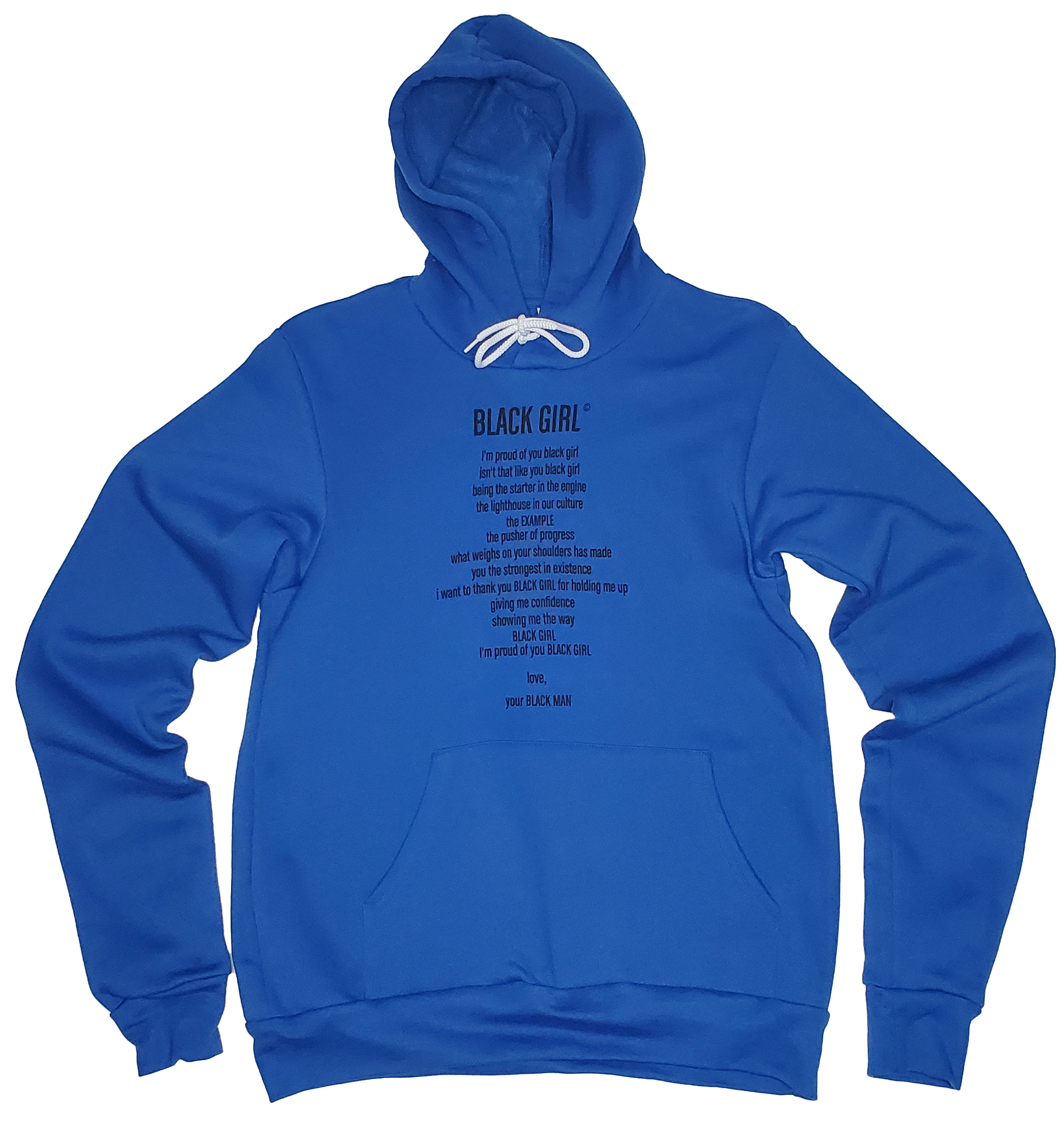 Unisex Royal Blue Hoodie