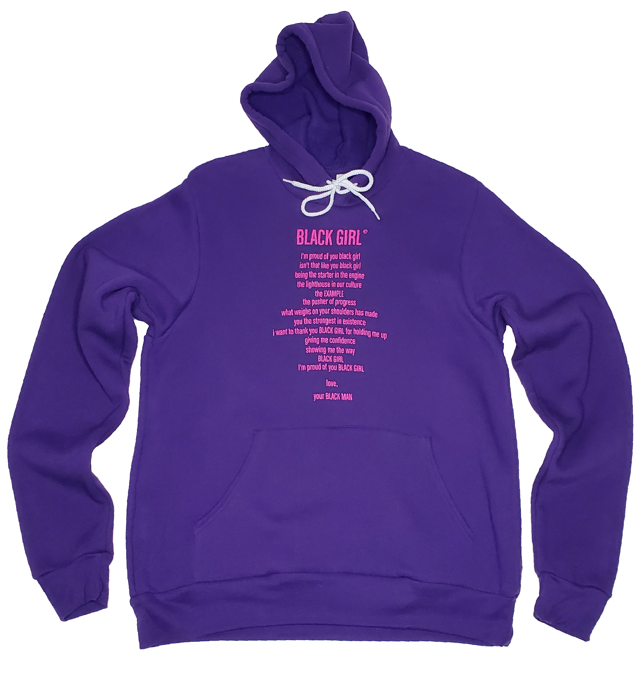 Unisex Purple/Pink Hoodie